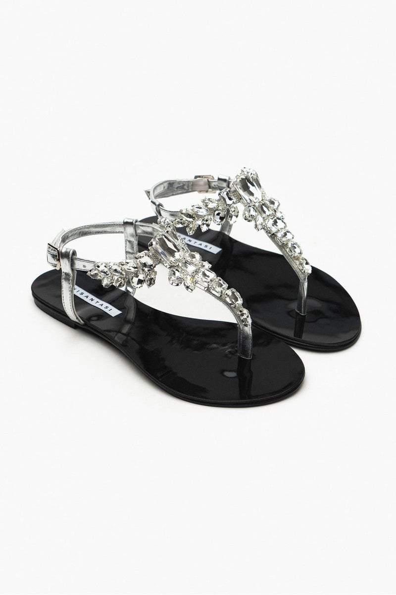 Diamond Flower Sandals