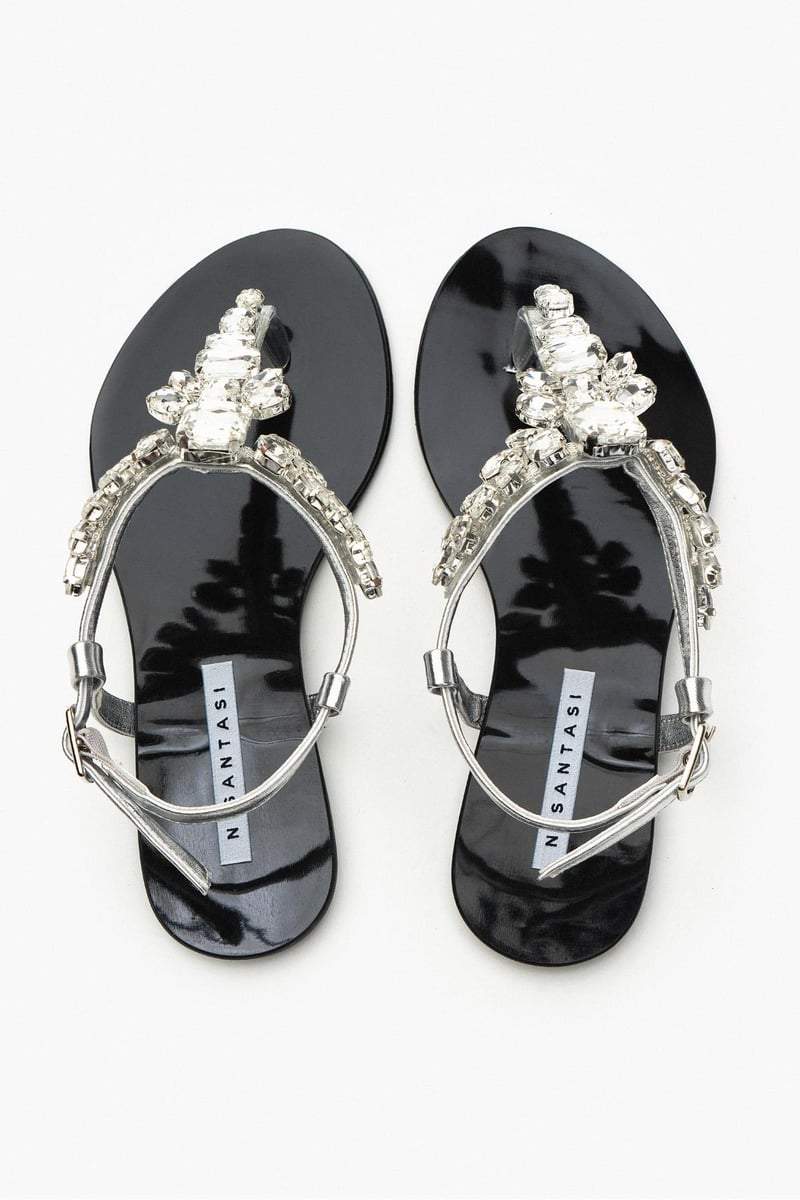 Diamond Flower Sandals