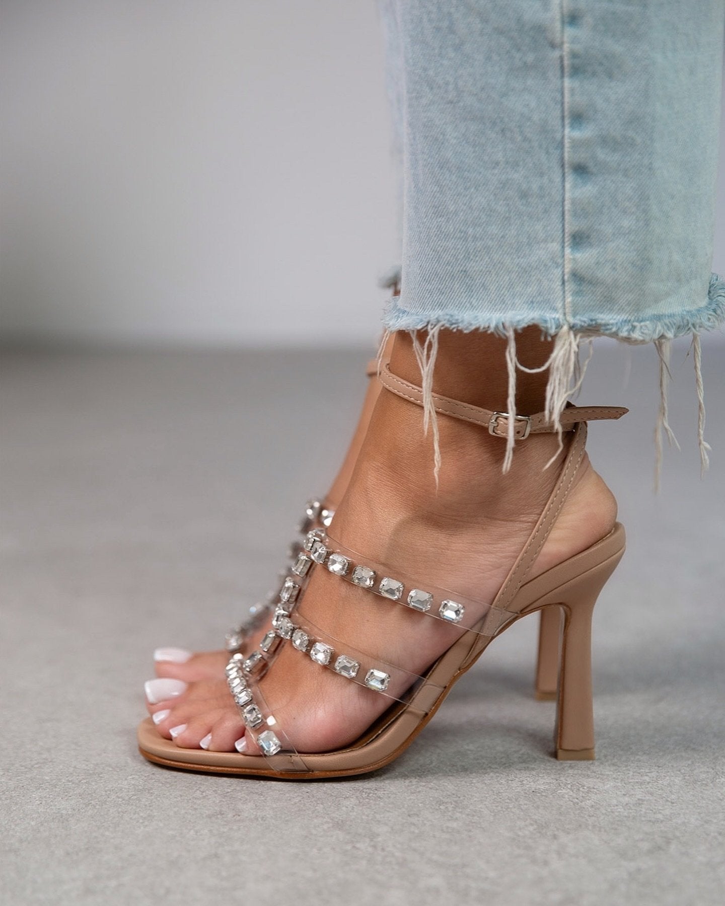Diamond Strap Party High heel
