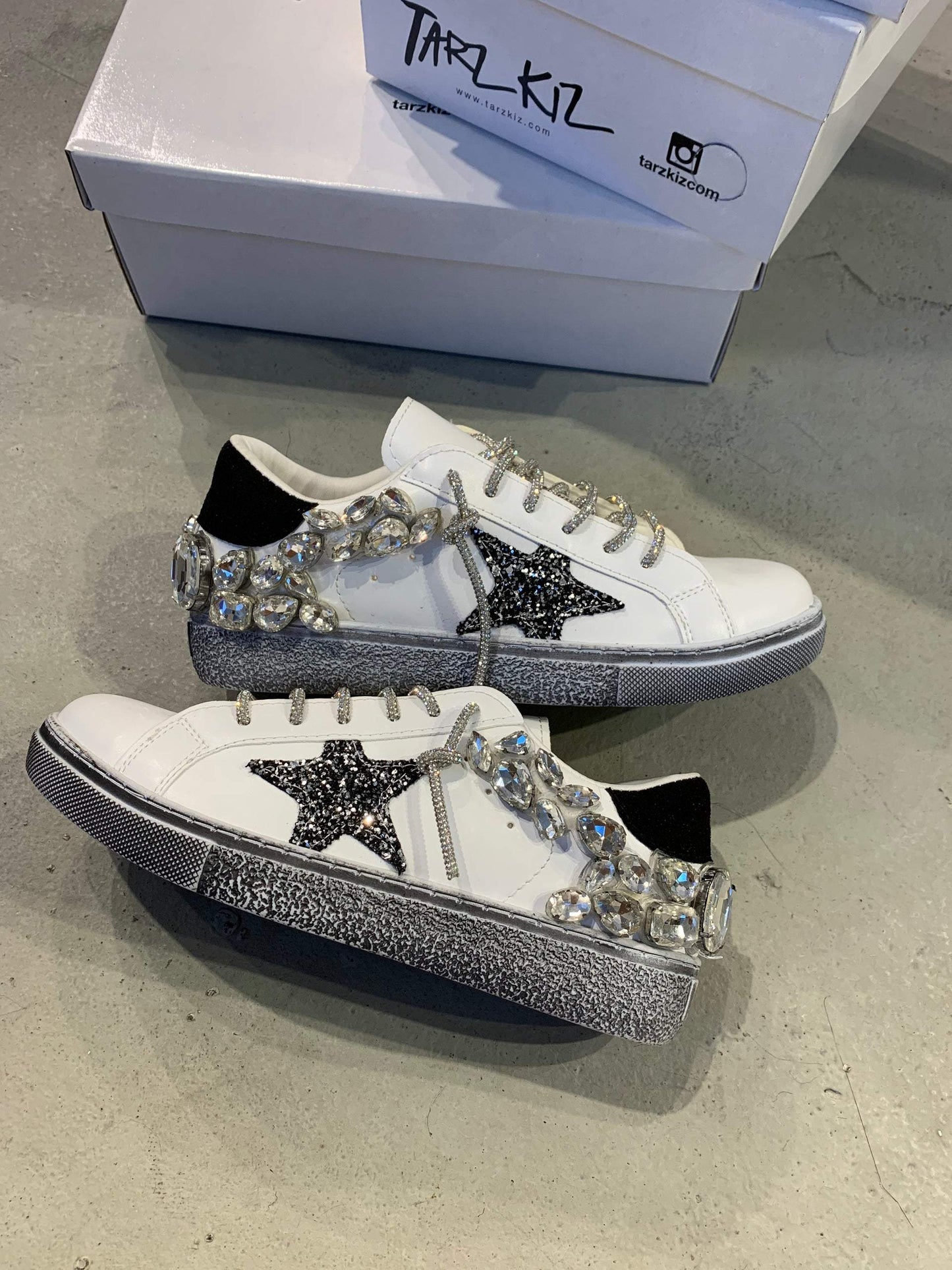 Diamond Sparkle Sneakers