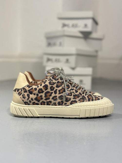 leopard print canvas shoes