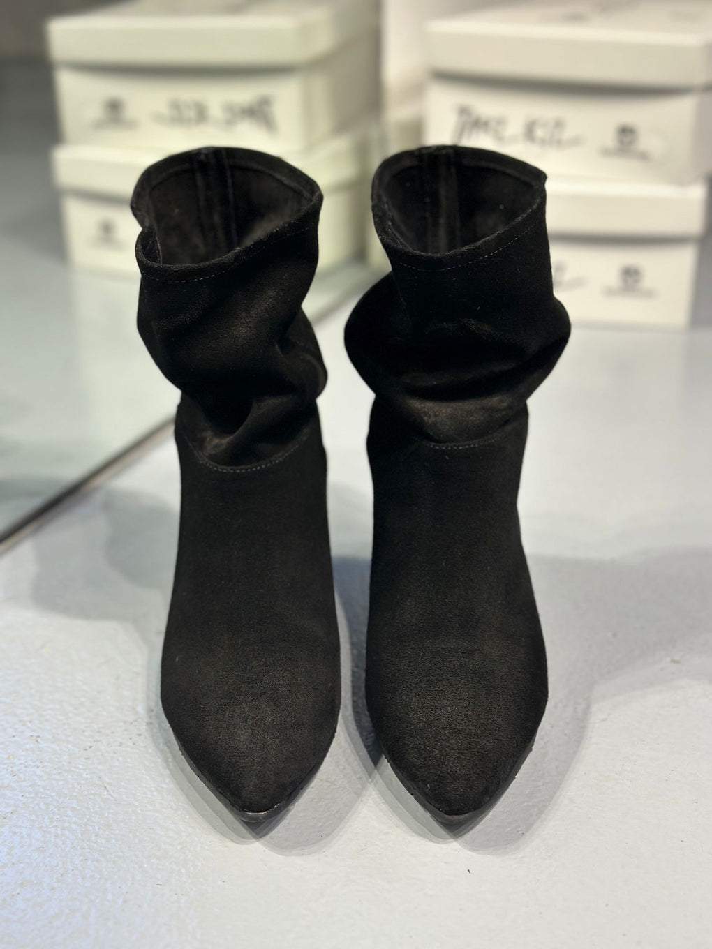 Solid Italian leather boots