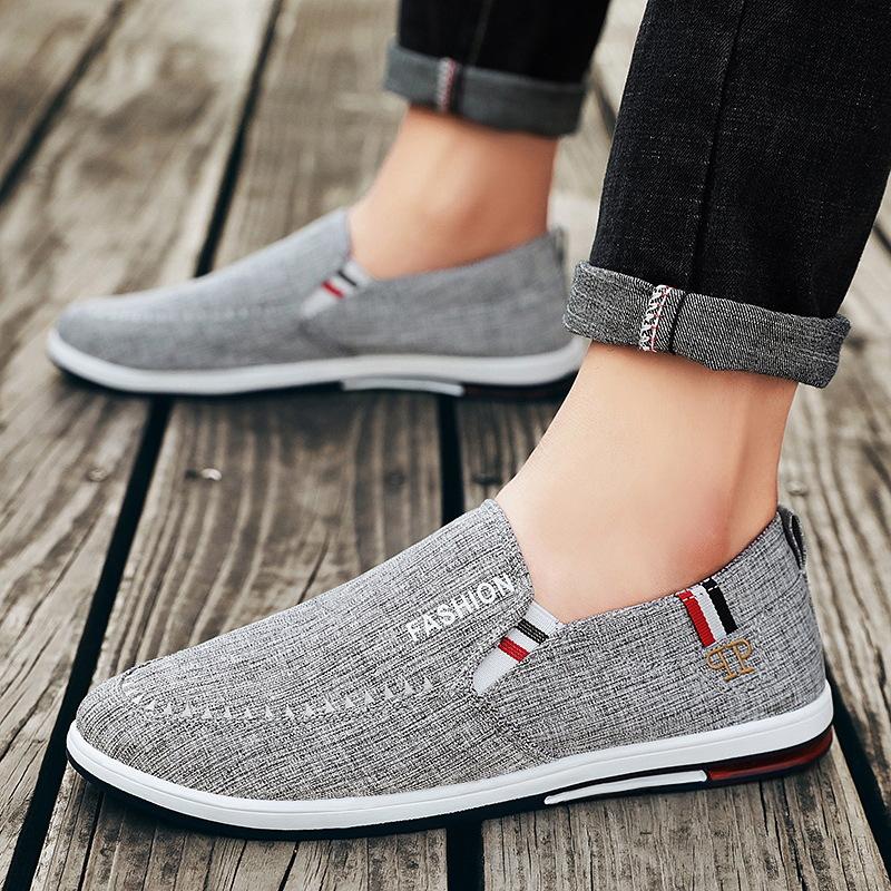 Casual shoes breathable work canvas shoes