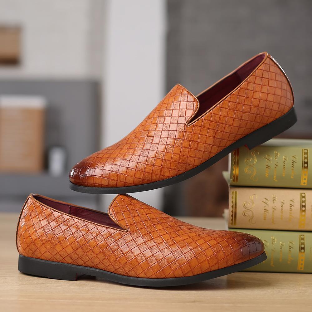 Leisure summer new leather shoes breathable soft casual shoes