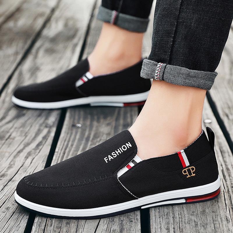 Casual shoes breathable work canvas shoes