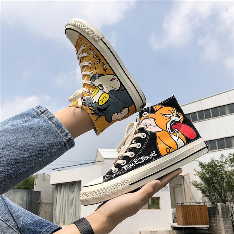 Tom & Jerry casual breathable canvas shoes