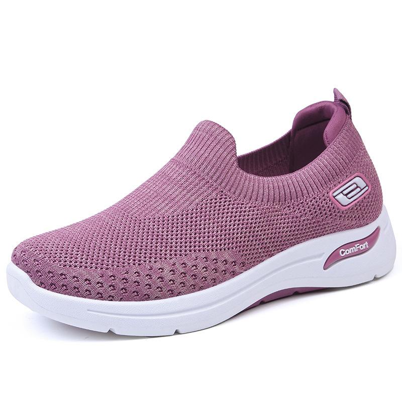 Leisure step soft bottom orthopedic sneakers