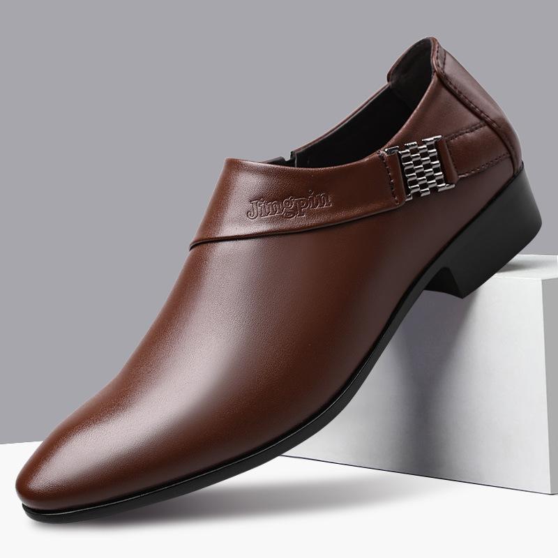 New set of footsteps business shoes versatile shoes
