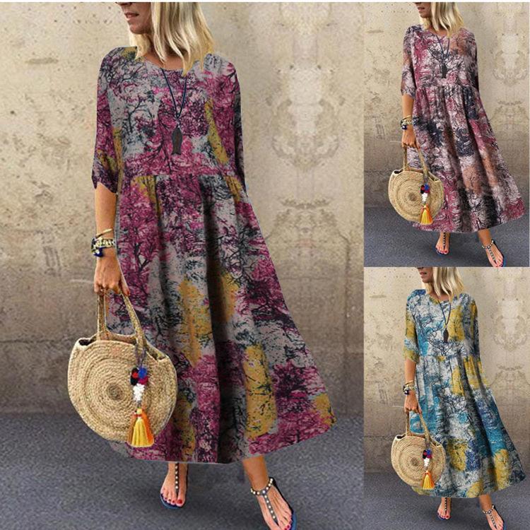 Print Casual Dress