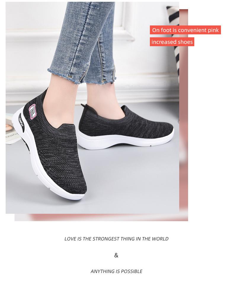 Leisure step soft bottom orthopedic sneakers