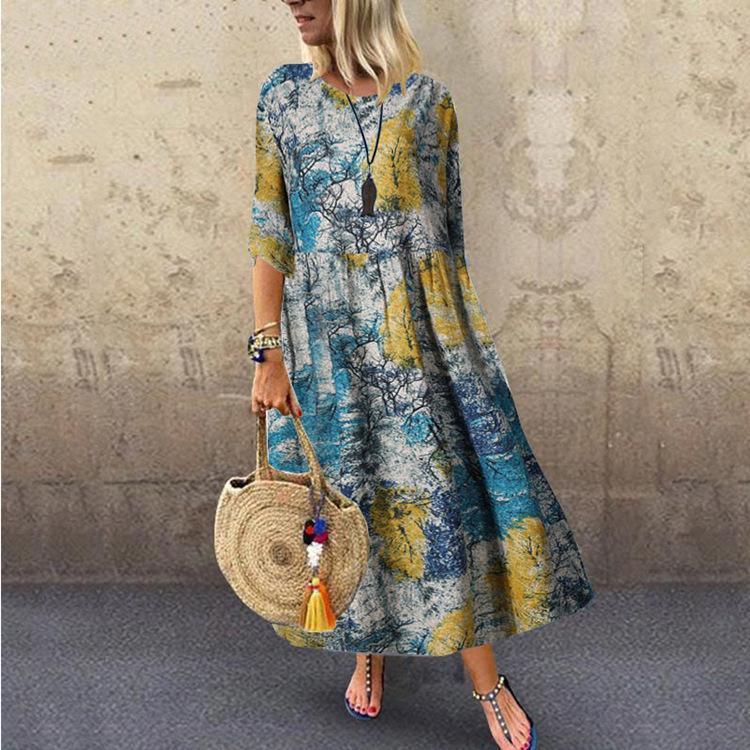 Print Casual Dress