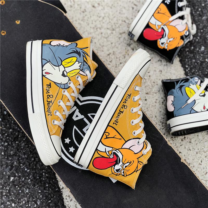 Tom & Jerry casual breathable canvas shoes
