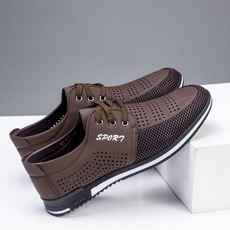 Flying weaving men's shoes tide shoes