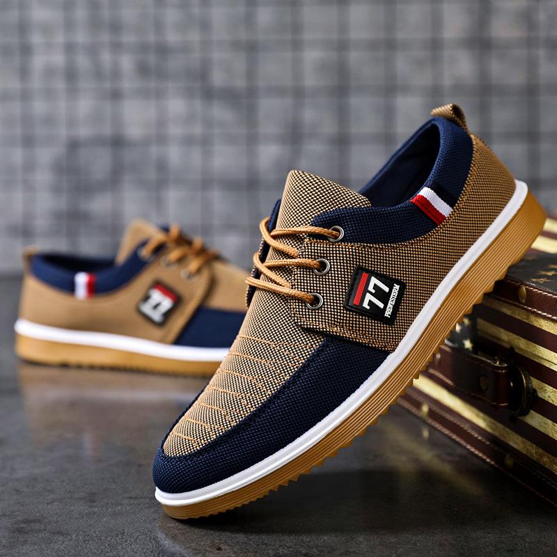 (Big Sale💥)Breathable canvas lace men's shoes(Buy 2 Get Free Shipping✔️)