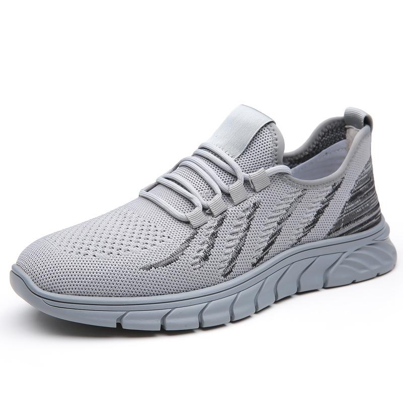 Breathable mesh flying sneakers