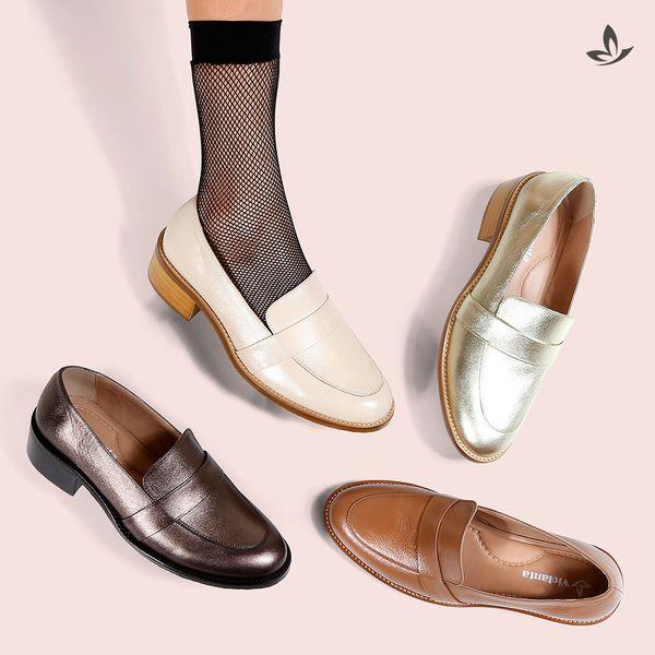 solid color loafers