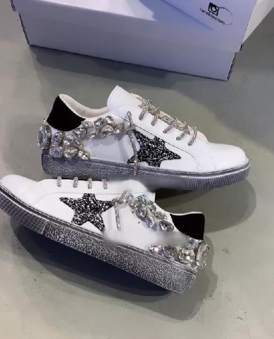 Diamond Sparkle Sneakers