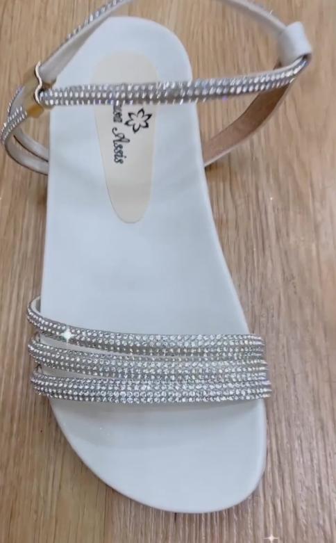sliver sandals