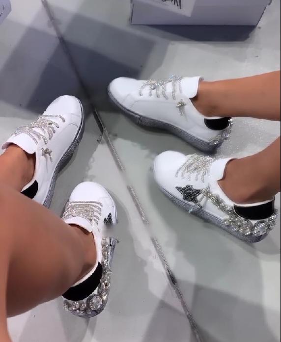 Diamond Sparkle Sneakers