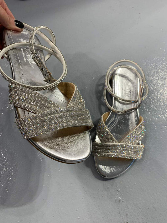 Sparkly beach sandals