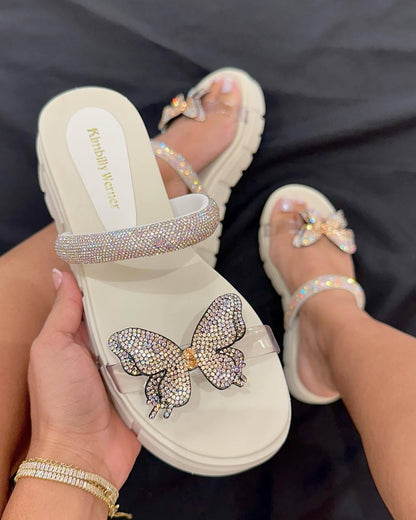 butterfly sandals