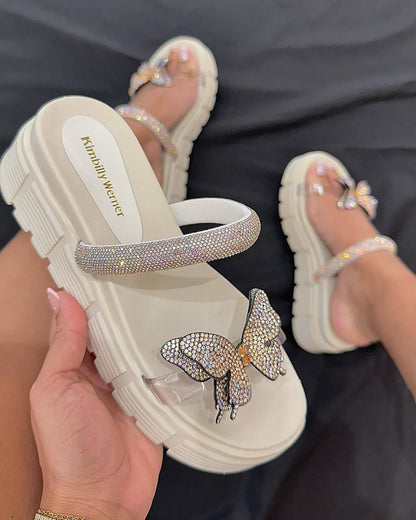 butterfly sandals