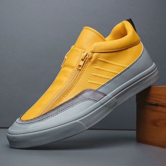 Men's Leather Waterproof Breathable Casual Shoes