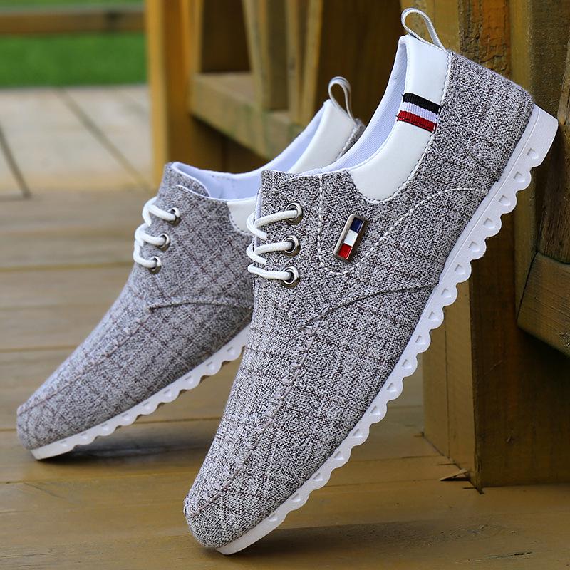 Breathable canvas shoes