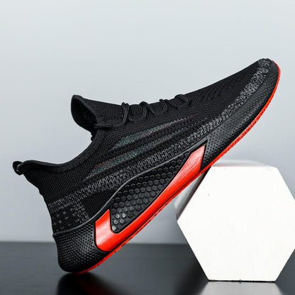 Low high bomb correction foot sports running shoes