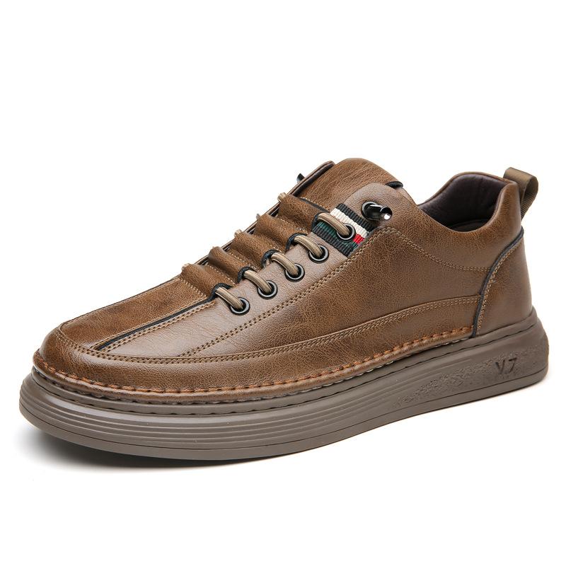 Italian leather orthopedic shoe