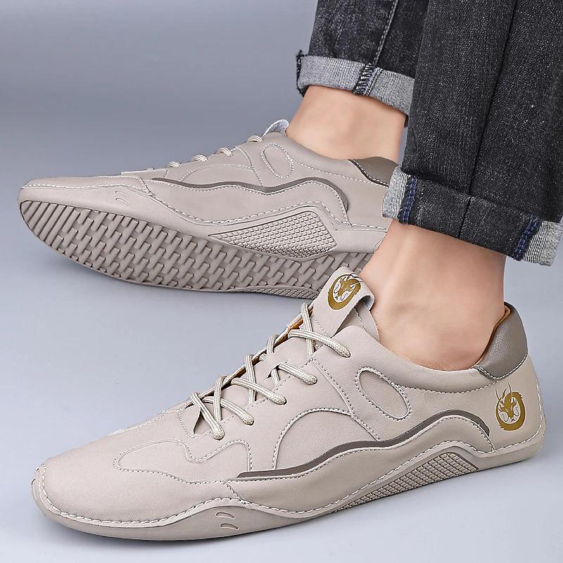 Men's Casual Leather Sports Shoes