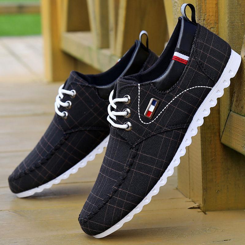 Breathable canvas shoes