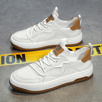 High-quality Leather Soft-soled Sneakers