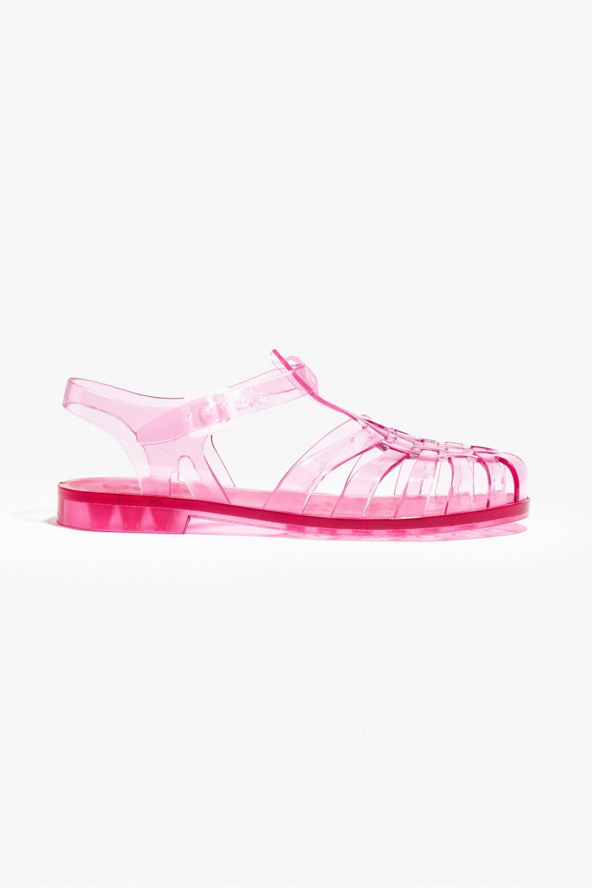 Ice hollow slide sandals