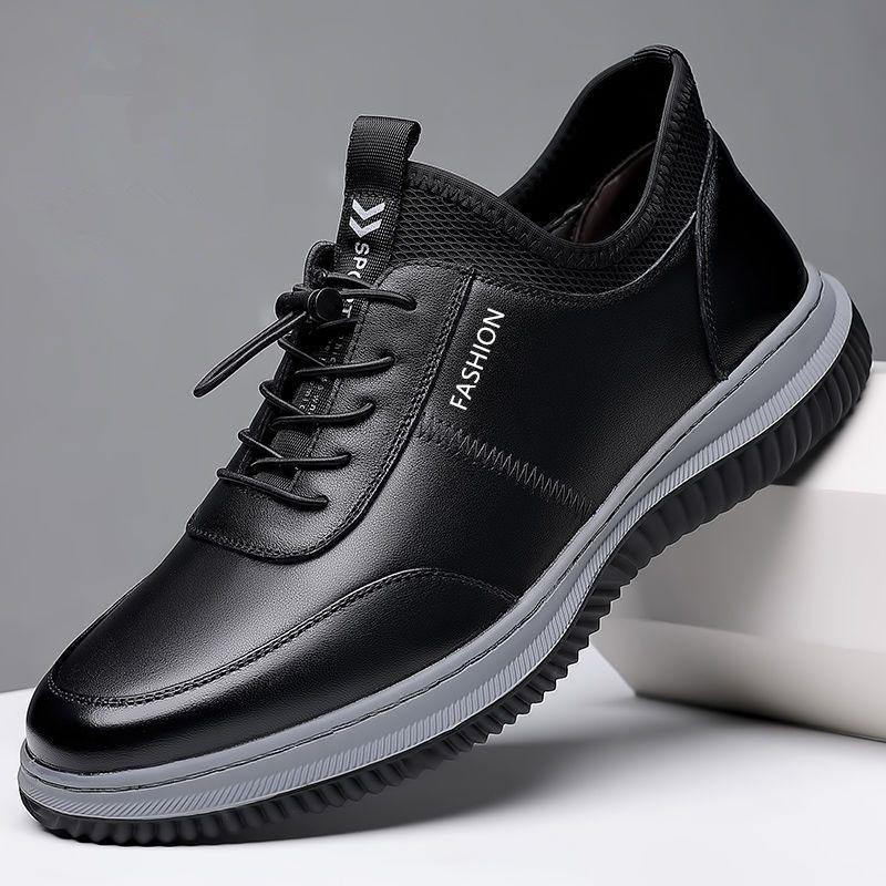 Italian leather outdoor sports shoes