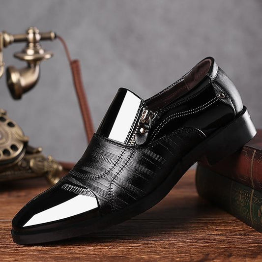 Men's Loafers & Slip-Ons Plus Size Leather Loafers Business Casual shoes