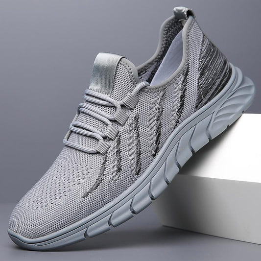 Breathable mesh flying sneakers