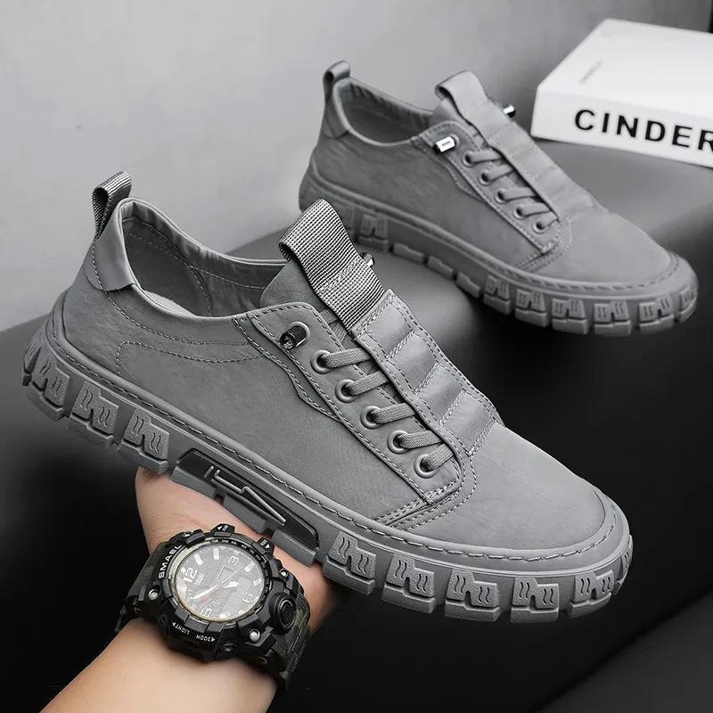 Non slip wear resistant casual breathable canvas shoes