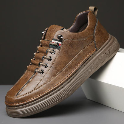 Italian leather orthopedic shoe