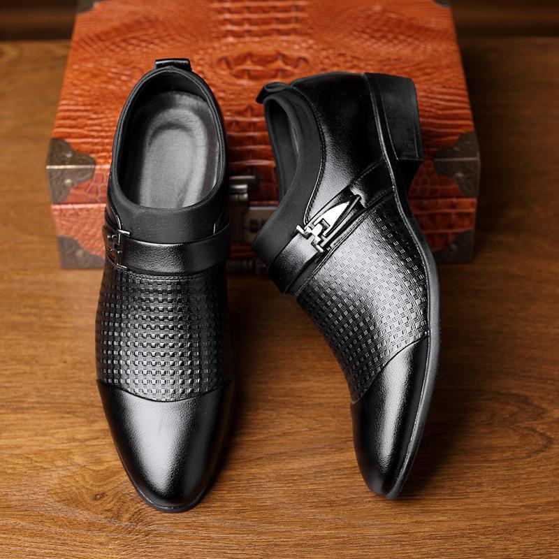 Italian handmade cowhide business shoes