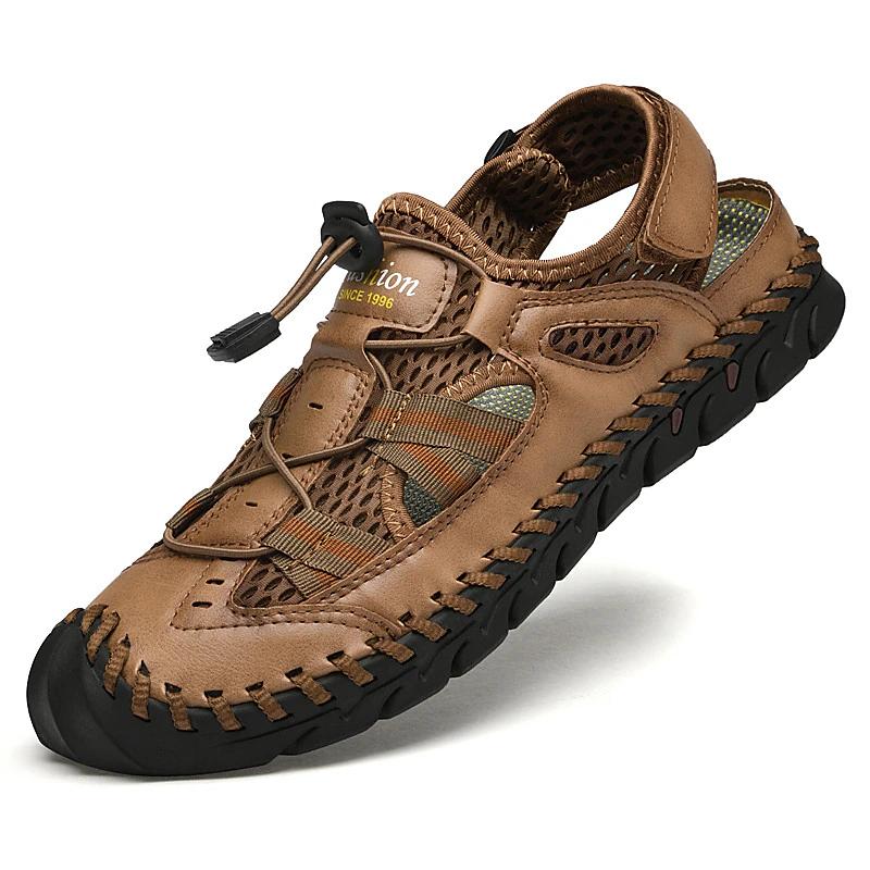 Casual Beach Outdoor Beach Cowhide Breathable shoes