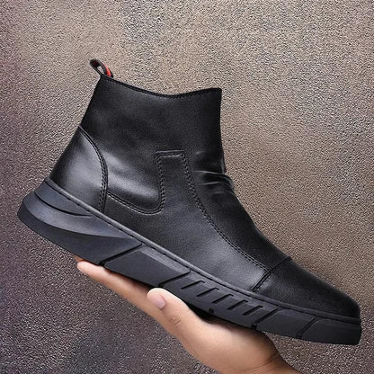 Italian Handmade Genuine Leather Zipper Martin Boots(Buy 2 Get Free Shipping✔️)