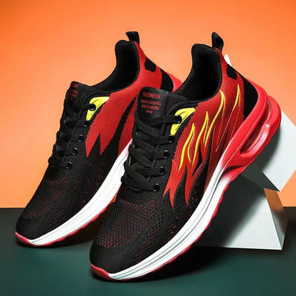 2023 New Flame Casual Men's Air Cushioned Sports Shoes