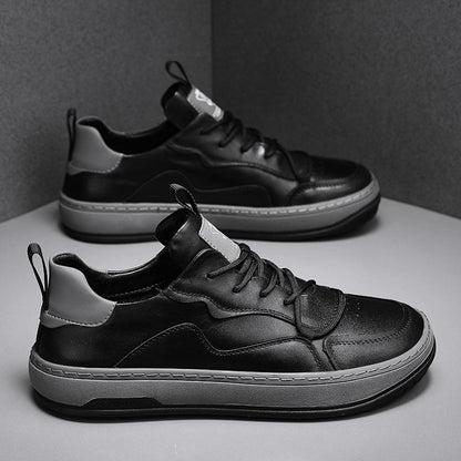 High-quality Leather Soft-soled Sneakers