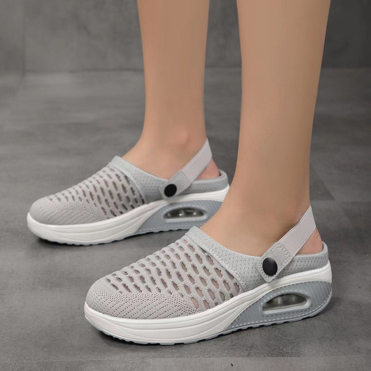 Women Walking Shoes Air Cushion Slip-On Shoes