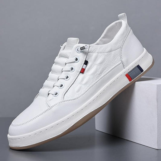 Breathable Casual Italian Leather Sneakers