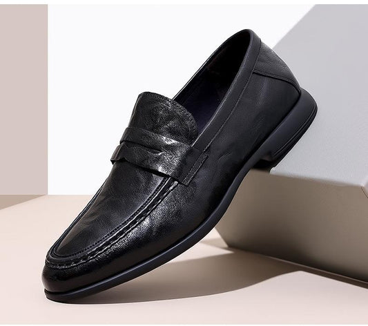 Men's simple fashion leather shoes