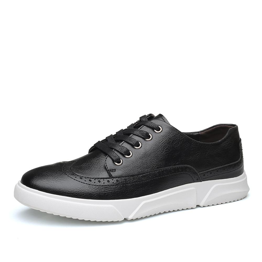 Comfortable wear resistant Italian leather sports shoes