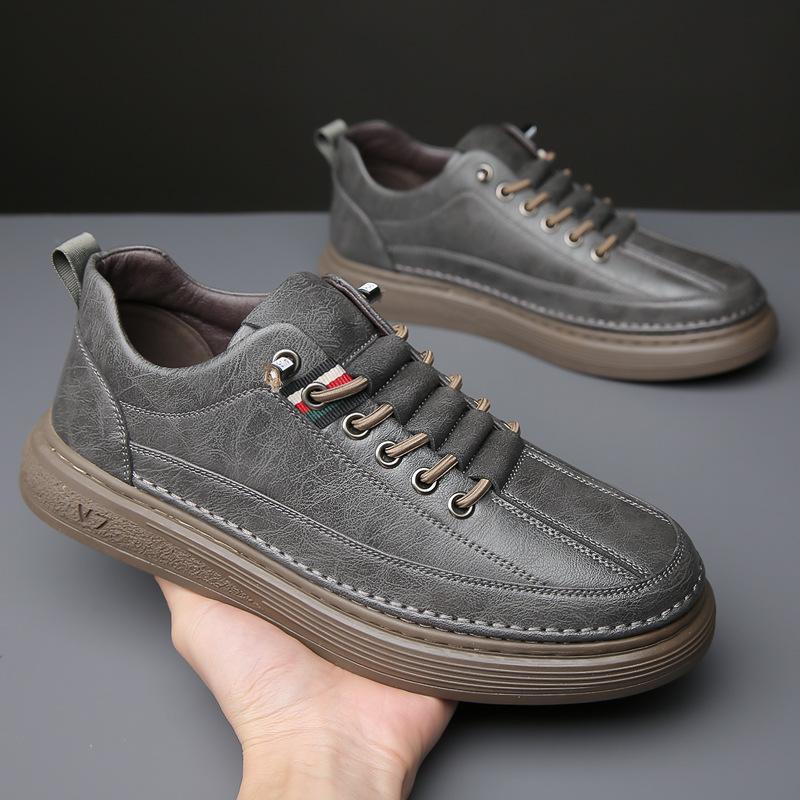 Italian leather orthopedic shoe