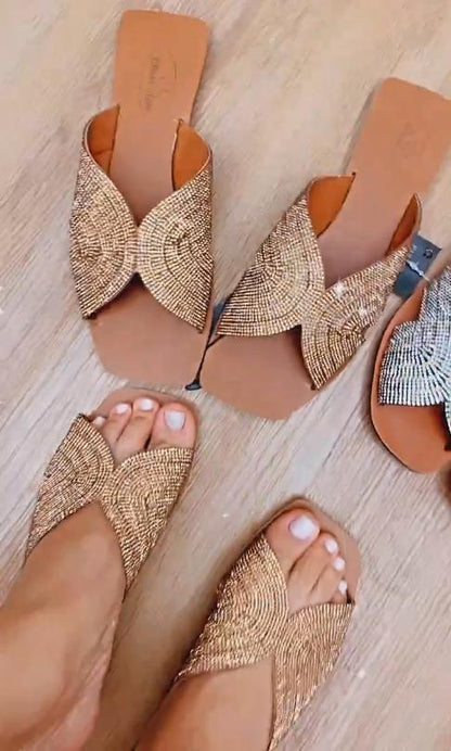 diamond sandals